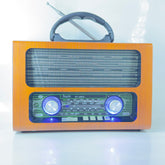 Bocina radio vintage buytiti de 3 bandas con ranuras para sd y usb, variedad de colores / AM53