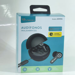 AUDIFONO BLUETOOTH FORMA DE BOLA LYZON - AD006