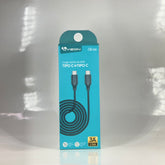 CABLE DE CARGA RAPIDA DOBLE TIPOC LYZON - CBC100