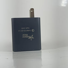 CUBO PARA CARGA CON DOBLE ENTRADA USB Y TIPO C - XC05