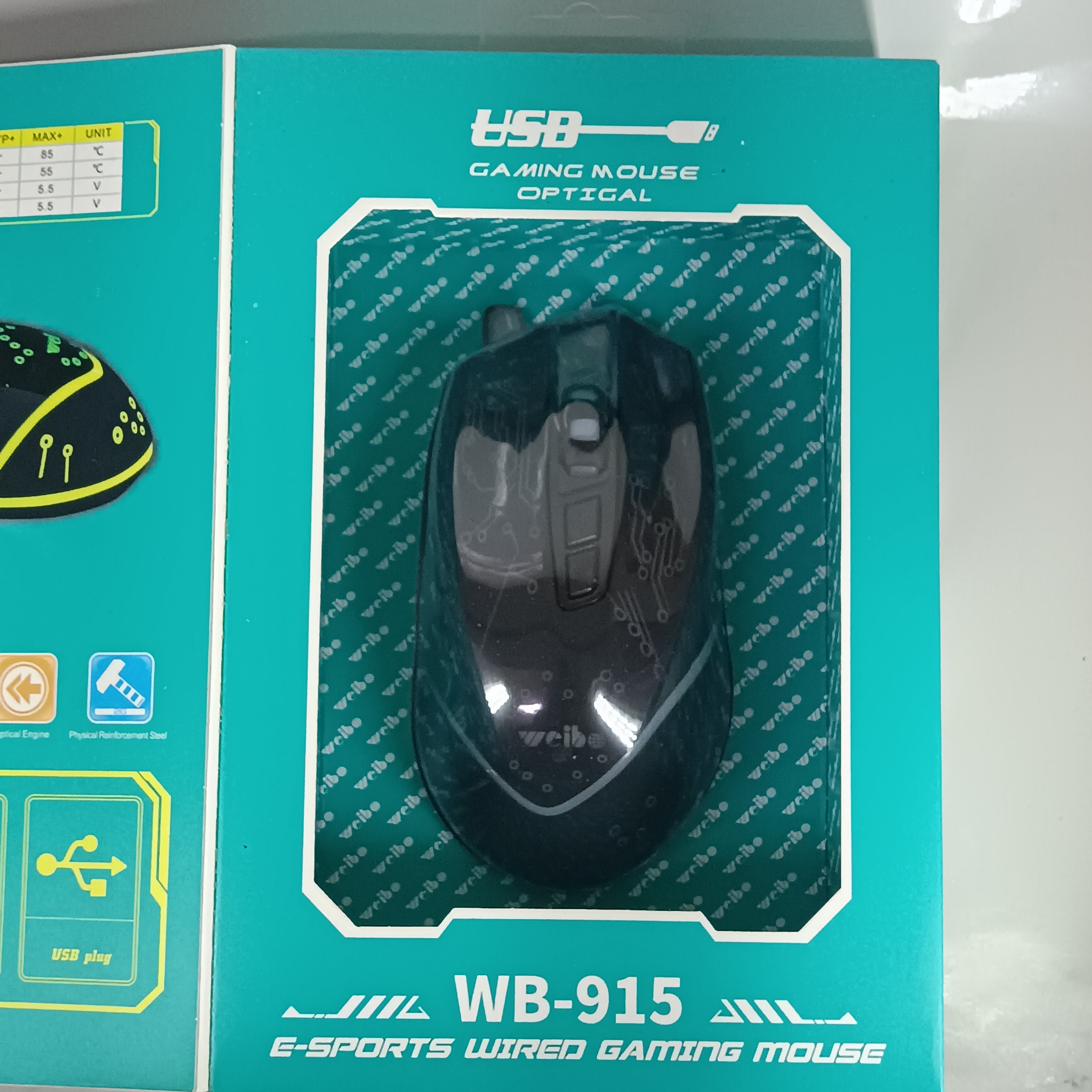MOUSE CON CABLE USB - WB-915