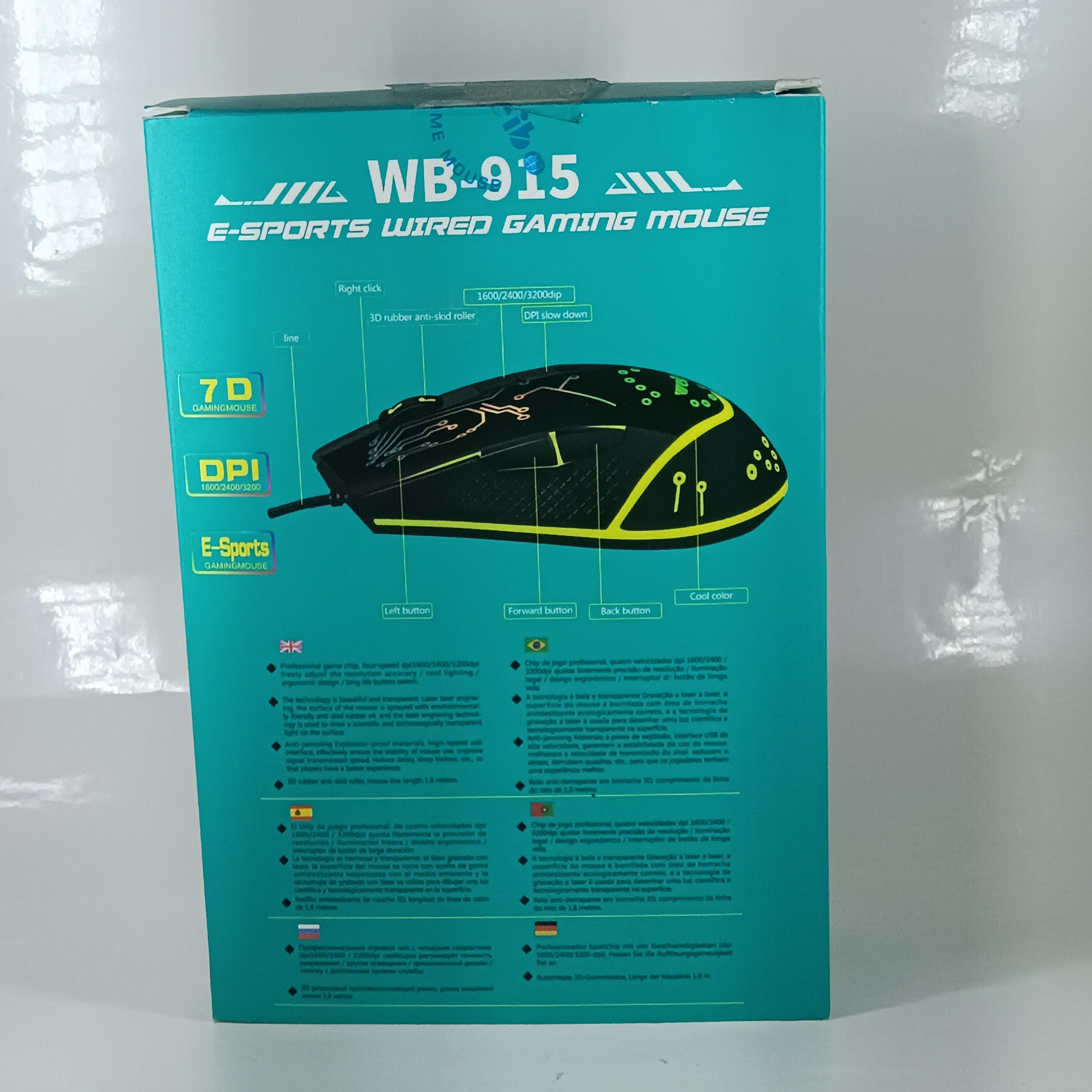 MOUSE CON CABLE USB - WB-915