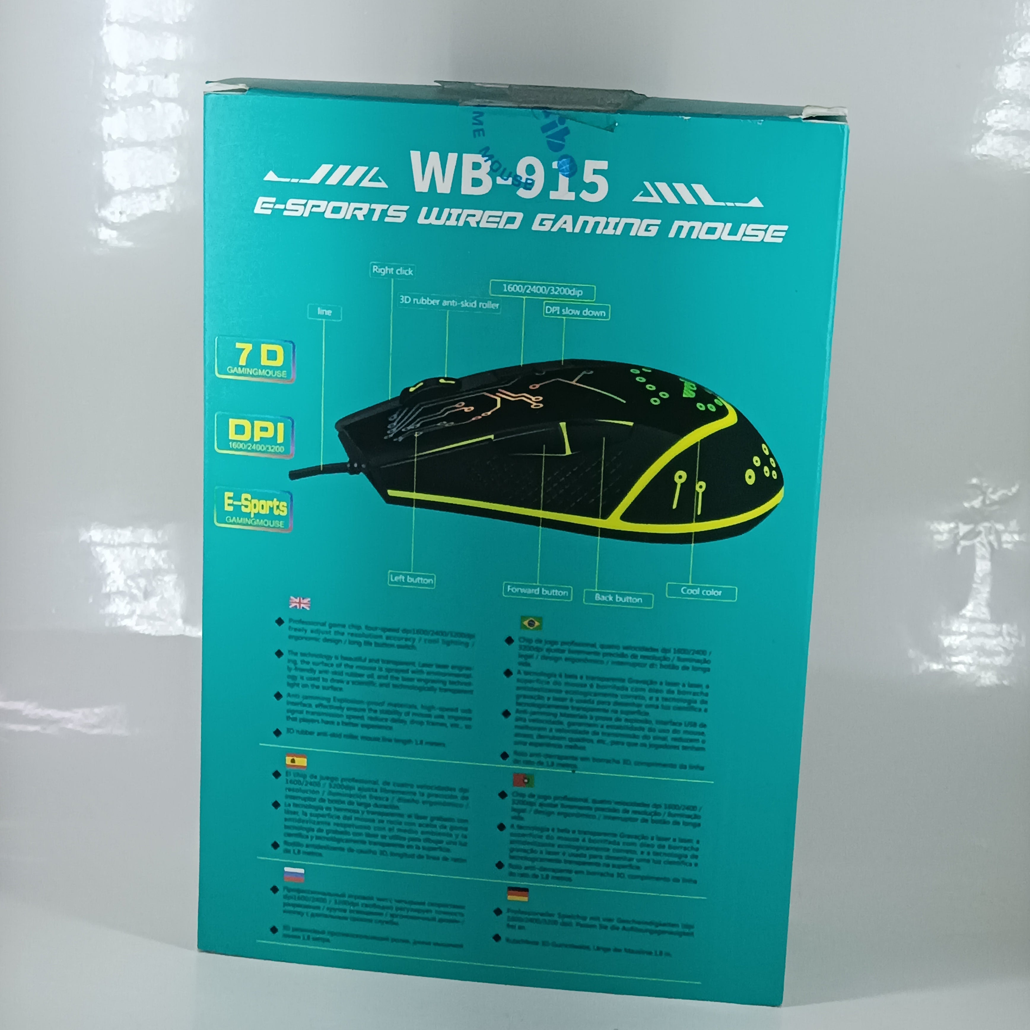 MOUSE CON CABLE USB - WB-915