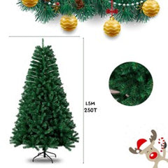 Arbol de Navidad de 1.5M (alta calidad con base) - LU3122