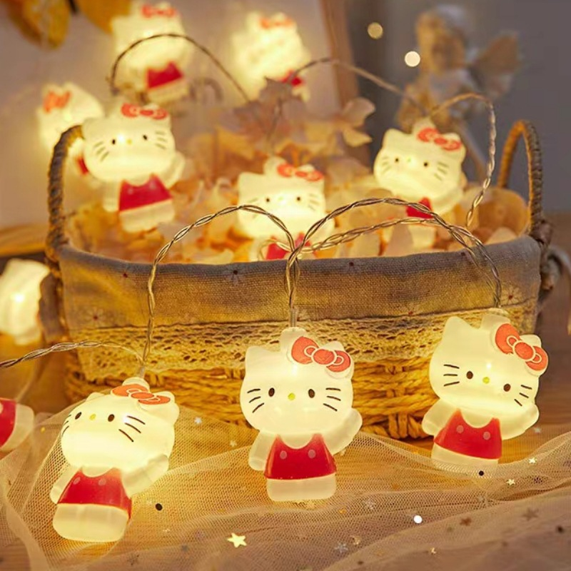 LUCES NAVIDEÑAS Serie Hello Kitty (6M + 30 luces)- LU3196