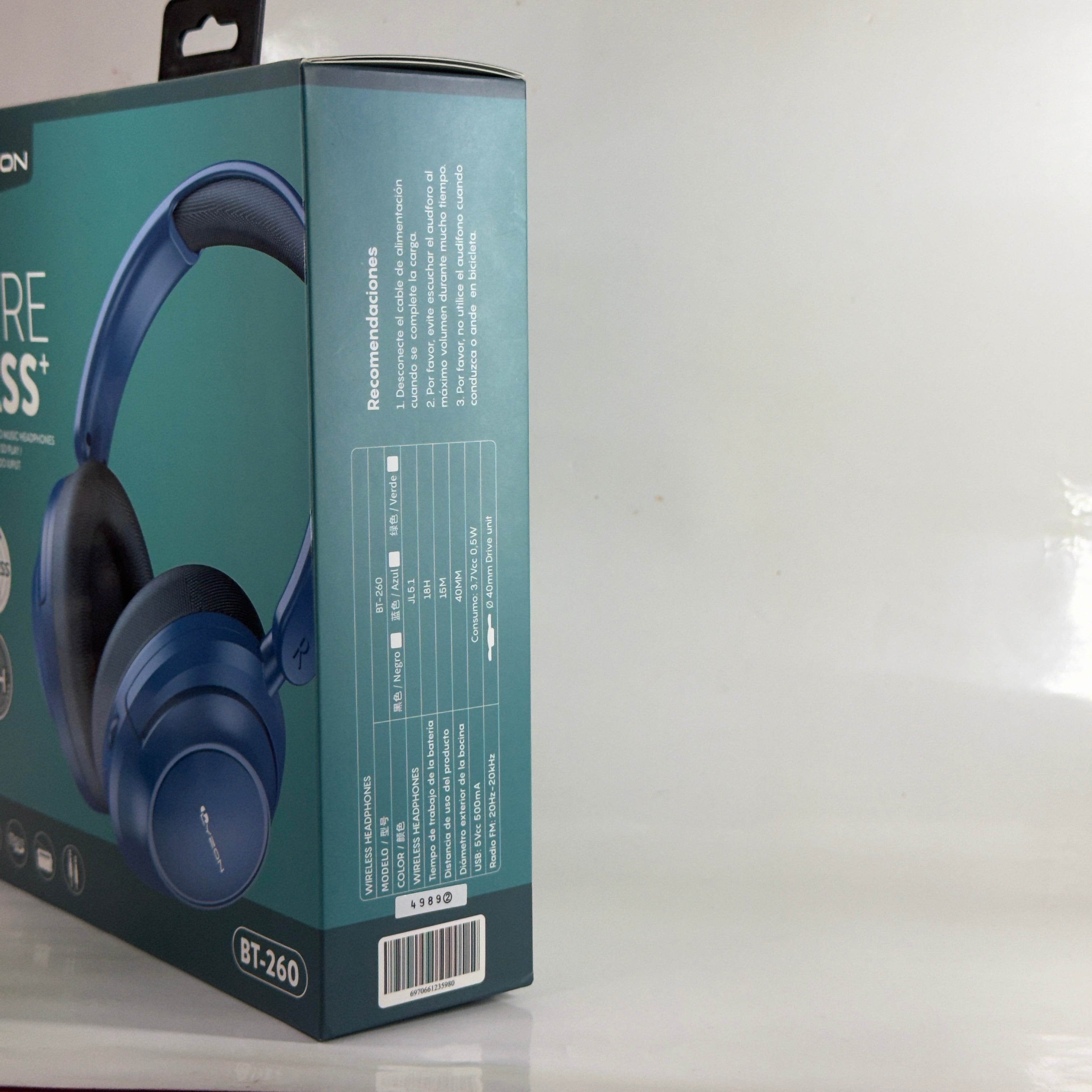 AUDIFONO BLUETOOTHE DE CASCO LYZON - BT-260