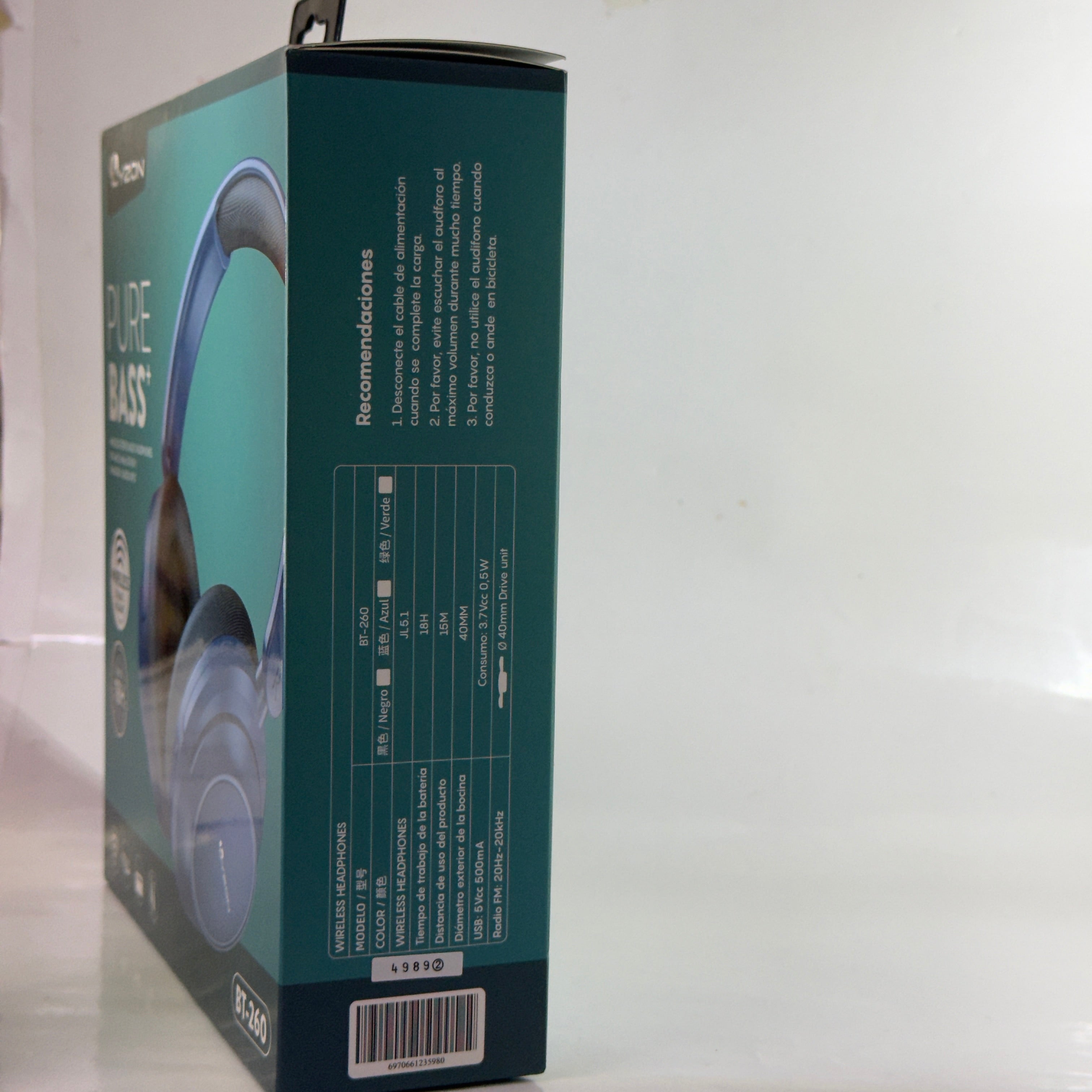 AUDIFONO BLUETOOTHE DE CASCO LYZON - BT-260