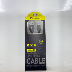 CABLE DE CARGA RAPIDA PARA IPHONE LYZON - CBI5A5