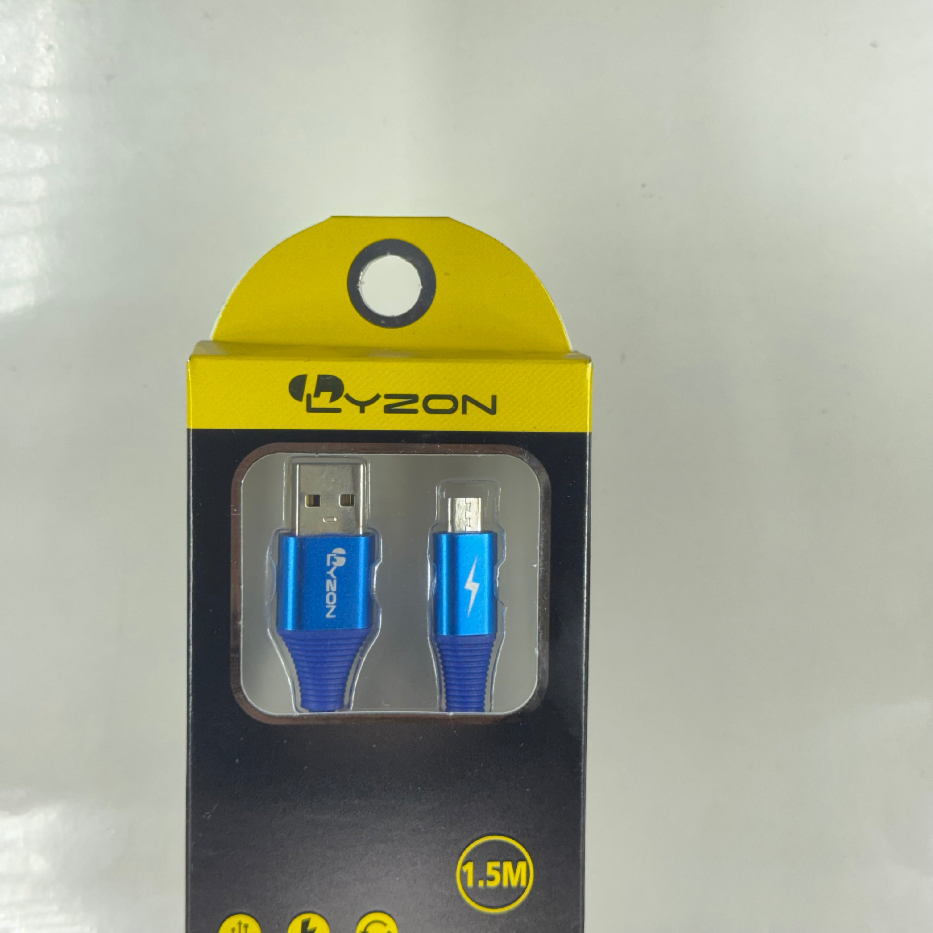 CABLE DE CARGA RAPIDA V8 LYZON  - CBV8A5