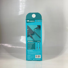 CABLE DE CARGA RAPIDA DOBLE TIPOC LYZON - CBC100