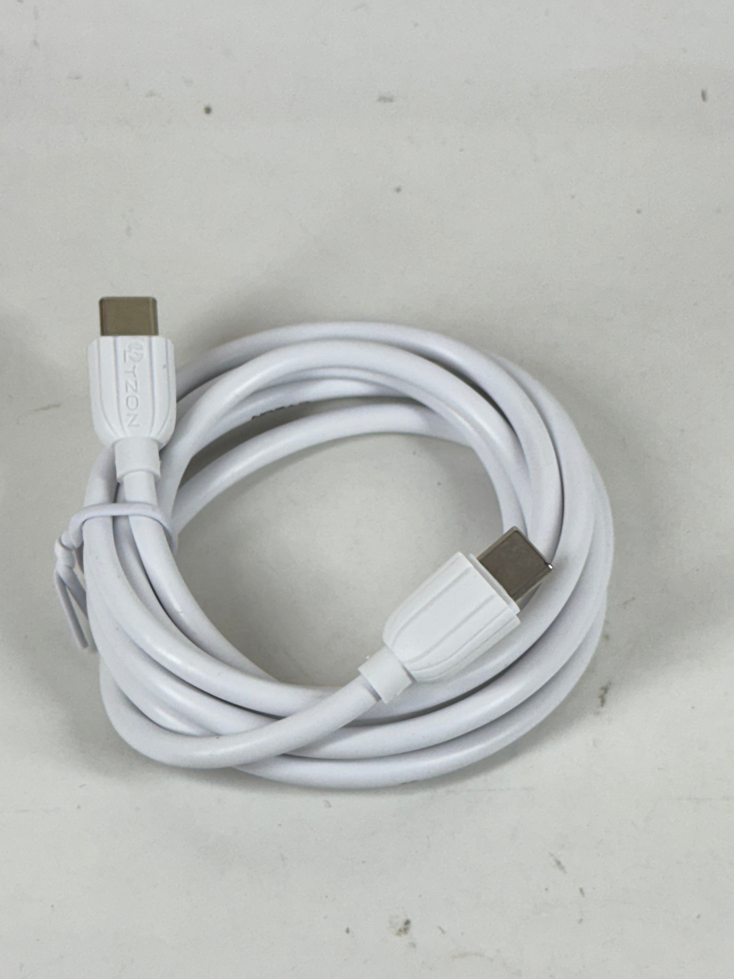 CABLE DOBLE TIPO C DE CARGA RAPIDA - CBT001
